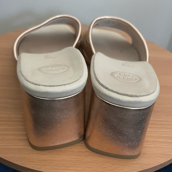 Paul Green Tisha Heel in Rosato Nappa Metallic Size UK 7.5 US 10 - Picture 4 of 6